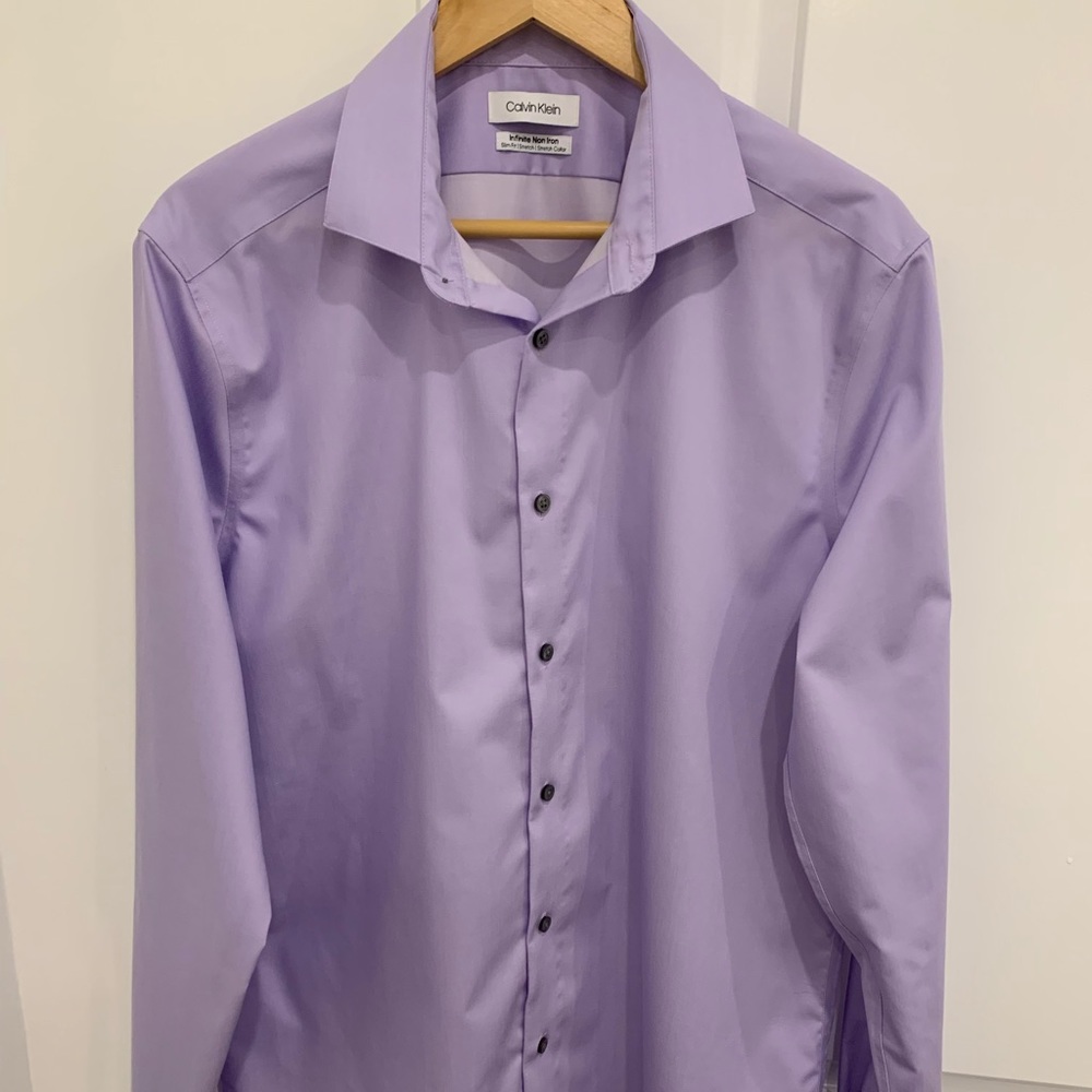 BRAND NWOT Calvin Klein Slim Fit Shirt 16.5 34/35